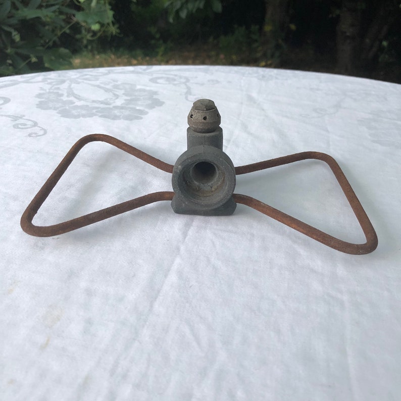 Rustic Metal Lawn Sprinkler
