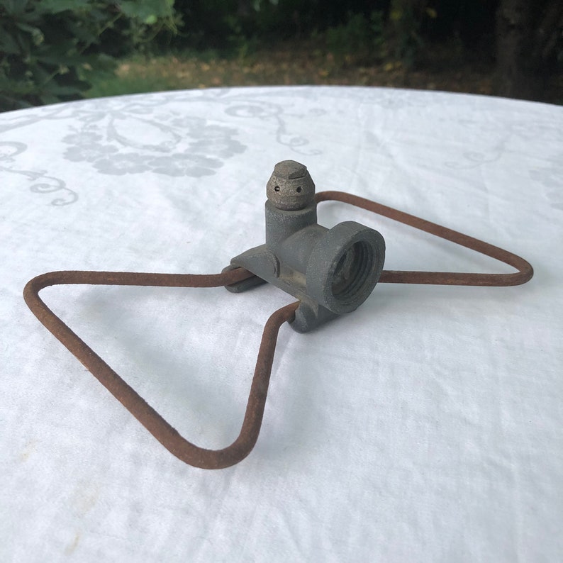 Rustic Metal Lawn Sprinkler