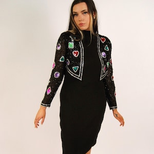 Beaded Bob Mackie Dress - Etsy