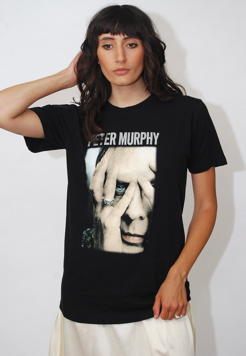Vintage Peter Murphy T-shirt M black 2004 unshattered men | Etsy