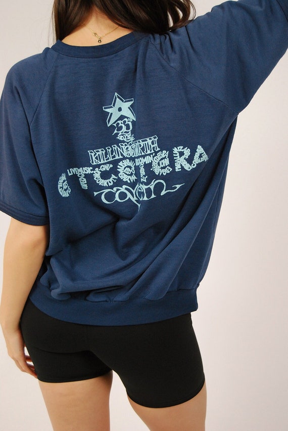 Vintage Tavern Sweatshirt (XL) navy blue 60s portl