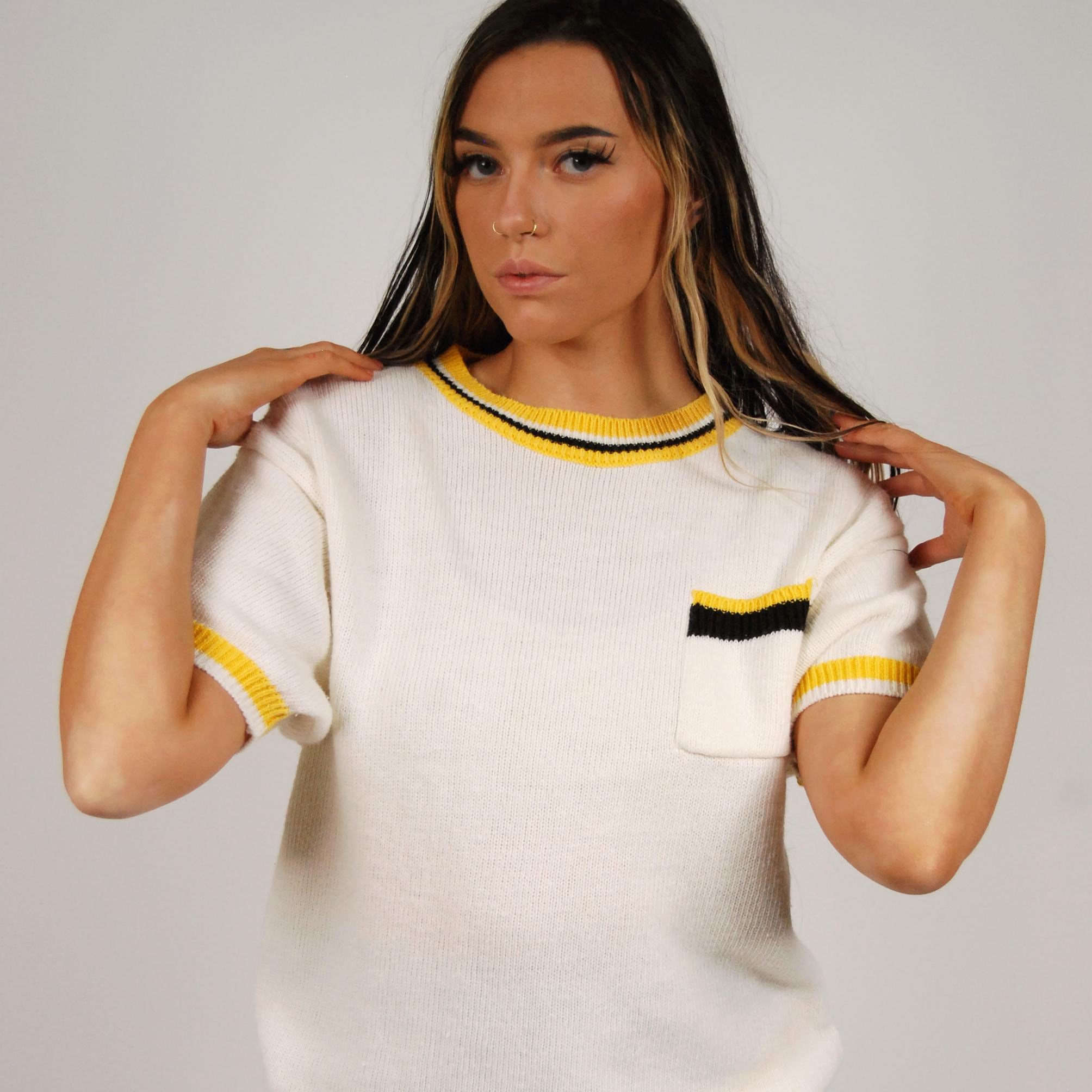 WHIMSY (ウィムジー) REFLECTIVE RINGER SWEATER