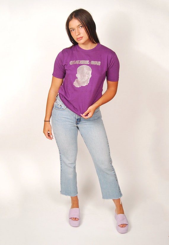 80s Grateful Dead shirt (M) faded purple distress… - image 5
