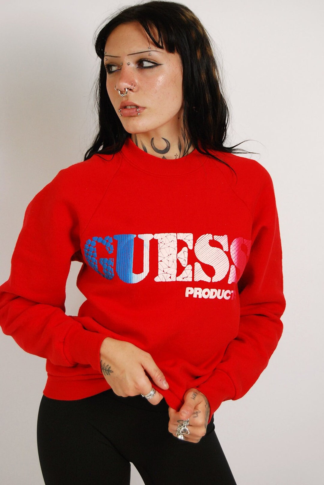 Guess sweatshirt women's online