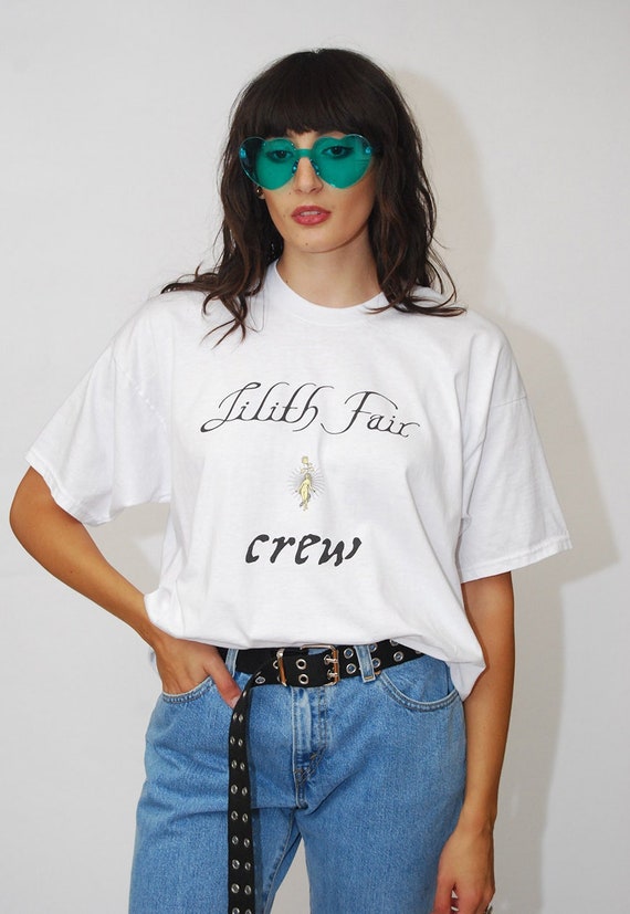 Lilith Fair T-shirt XL Vintage 90s Crew 