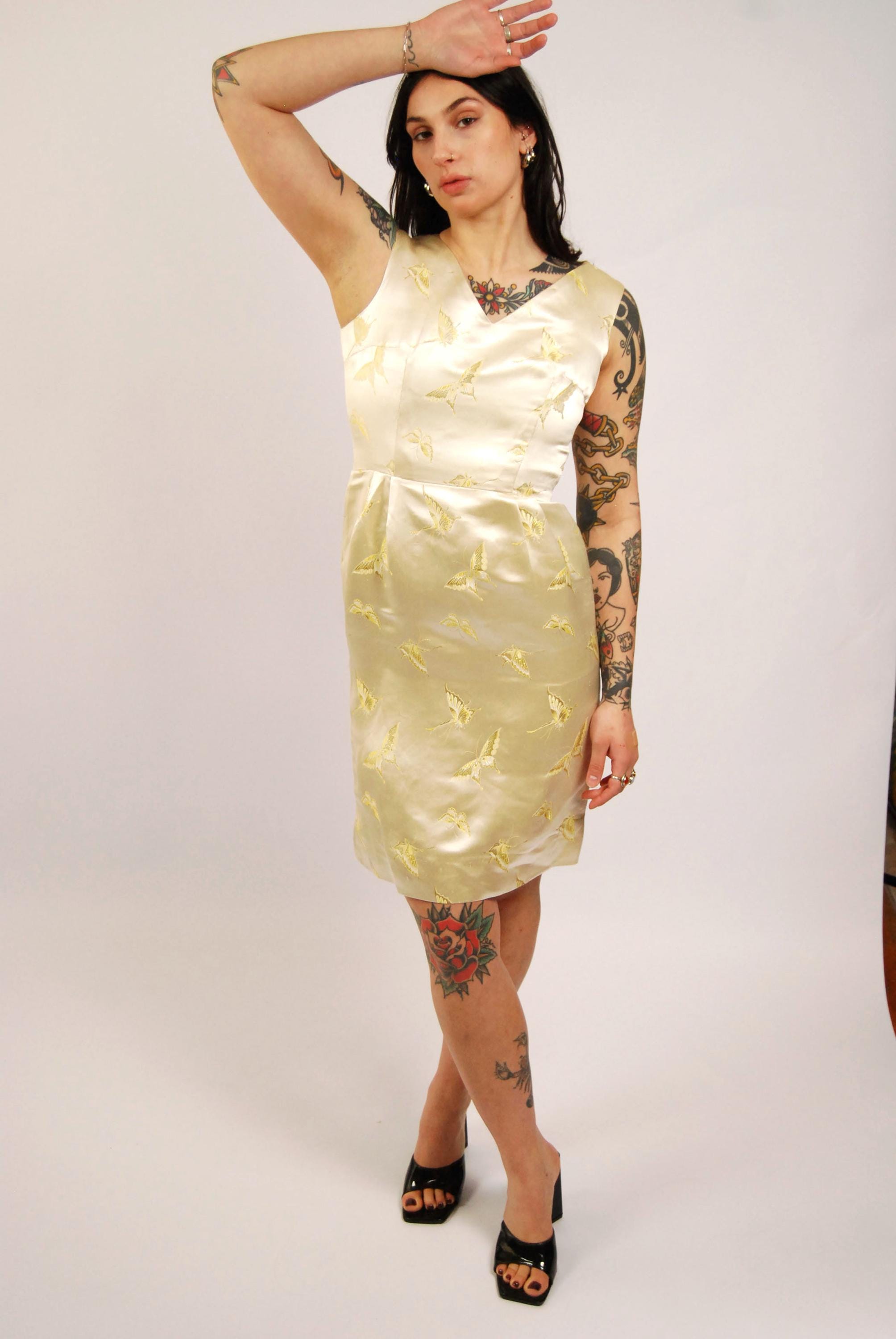 Yellow Pin up Dress - Etsy