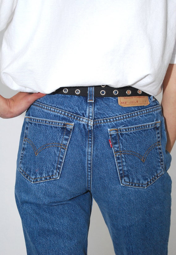 Vintage Slim Fit Levis 28 Blue Jeans 