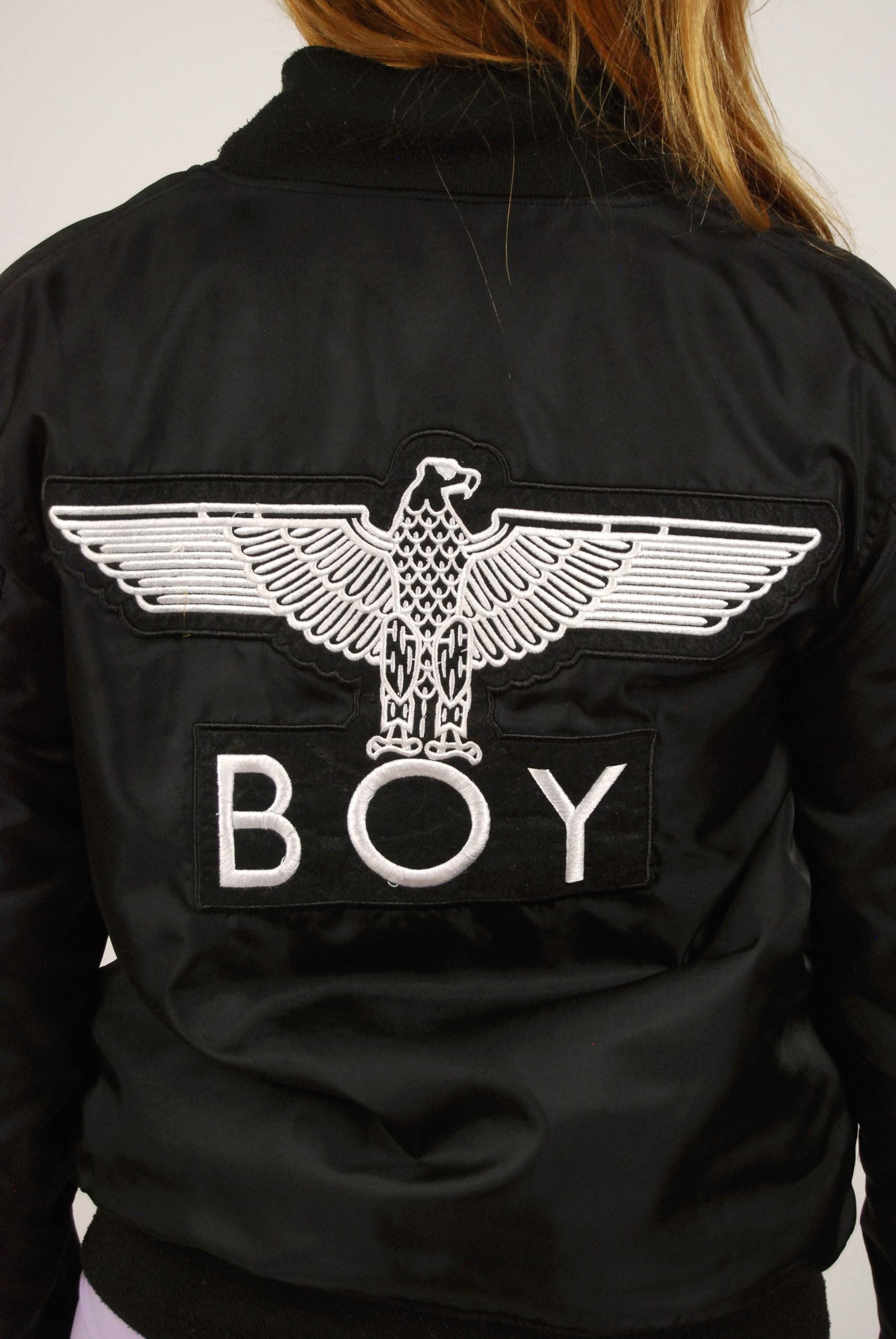 【希少レア】90s BOY LONDON ボンバー フライト ジャケット 黒 Boy London Jacket (M) Vintage Black Bomber Men Women Medium - Etsy