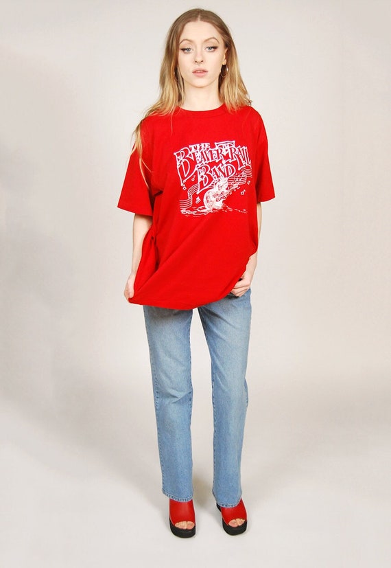 70s Beaver T-shirt (XL) vintage red band redneck s
