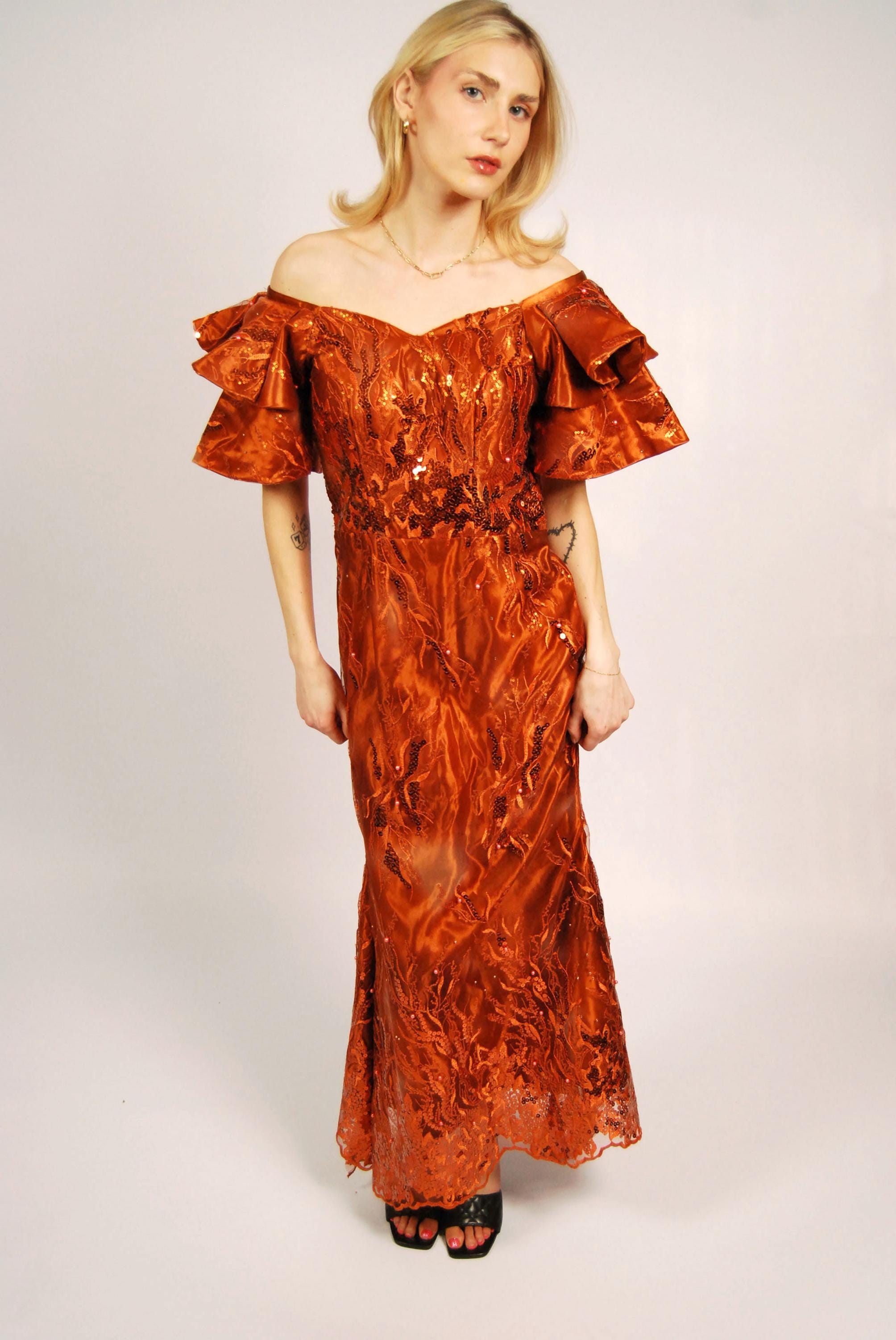 Formal Gown Earth Tones - Etsy