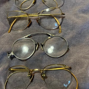 ANTIQUE/ VINTAGE EYEGLASSES Estate Found Eyeglasses image 1