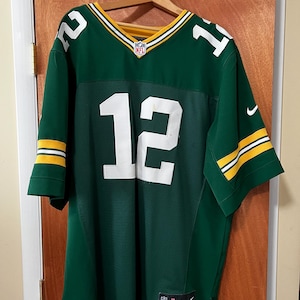 Aaron Rodgers Nike NFL on Field Hand Stitched Green Bay Packers