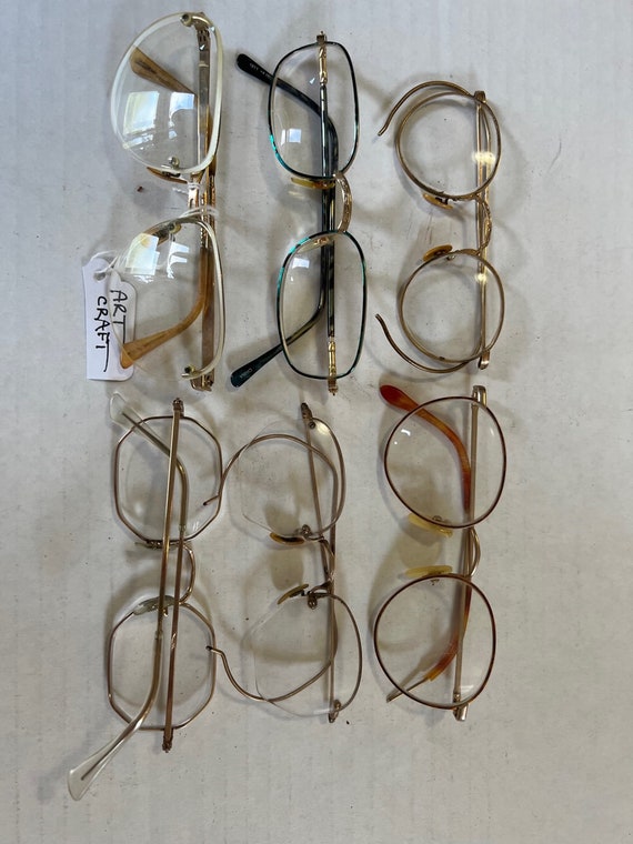 ANTIQUE/ VINTAGE EYEGLASSES Estate Found Eyeglass… - image 5
