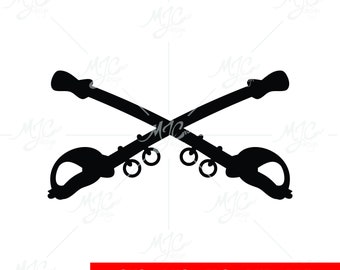 Cavalry svg, Army Cavalry svg, Army Cavalry insignia, Army insignia svg, Army Cavalry,