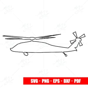 helicóptero svg, contorno UH60, contorno blackhawk, uh60 svg, uh60 blackhawk, exército svg, veículo militar