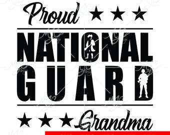 Stolt nationalgardets mormor svg, armémormor svg, grundutbildningsexamen, stolt armémormor svg, nationalgardets svg,