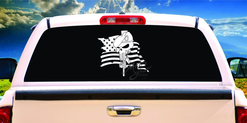 Punisher Skull svg, american flag, skull, military skull svg, american flag, army svg, worn flag, dxf file, dog tag svg image 4