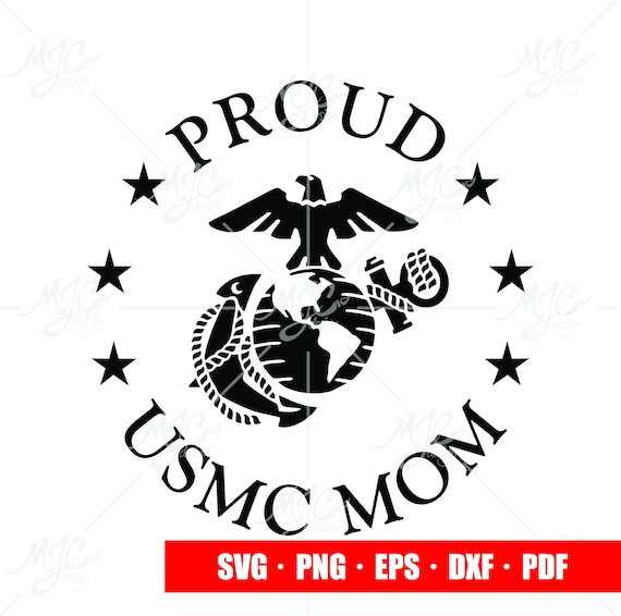 Download Proud USMC mom svg proud marine mom svg marine svg semper ...