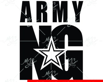 Army National Guard svg, army svg, national guard svg, army star svg, national guard logo, army tshirt svg, army mom svg, army dad svg