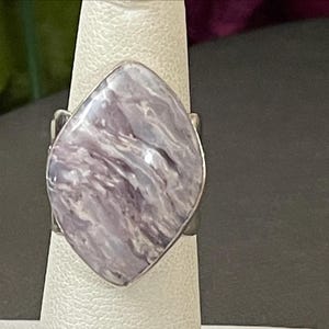Jay King DTR Sterling Silver Agate Ring Size 5.75