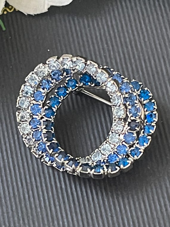 Vintage 3 Circle Pattern Interlocking Ring Circle… - image 13