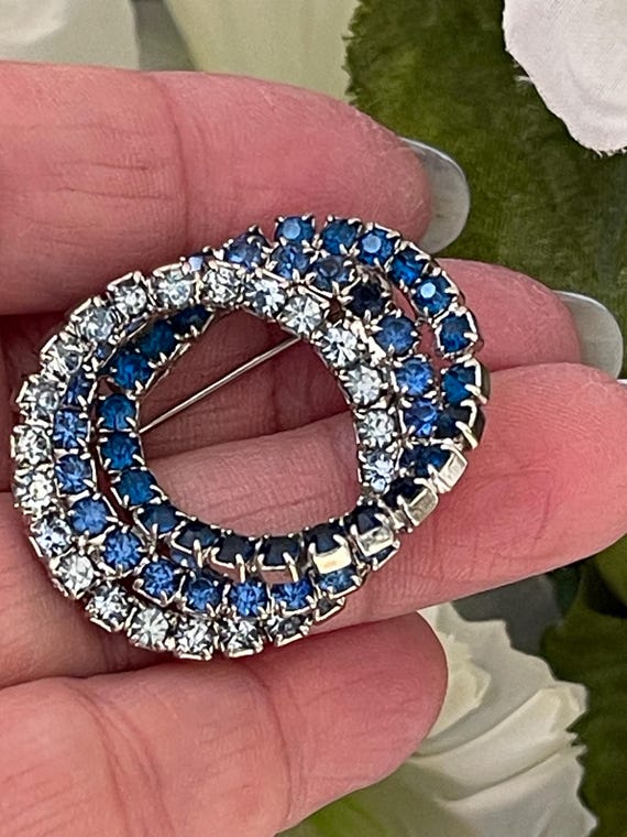 Vintage 3 Circle Pattern Interlocking Ring Circle… - image 17