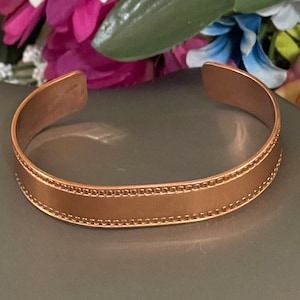 Southwestern Style Copper Cuff Bracelet