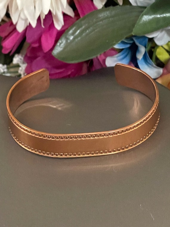 Southwestern Style Copper Cuff Bracelet