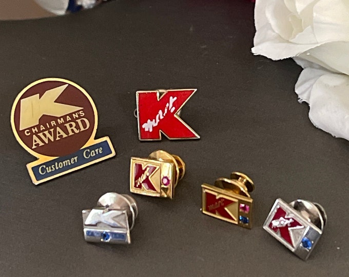 Kmart Employee Service Awards GF Sterling 510 Yr Sapphire Ruby Tack