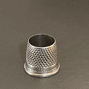 C.S. Osborne Open End Tailor's Thimbles, Made in USA
