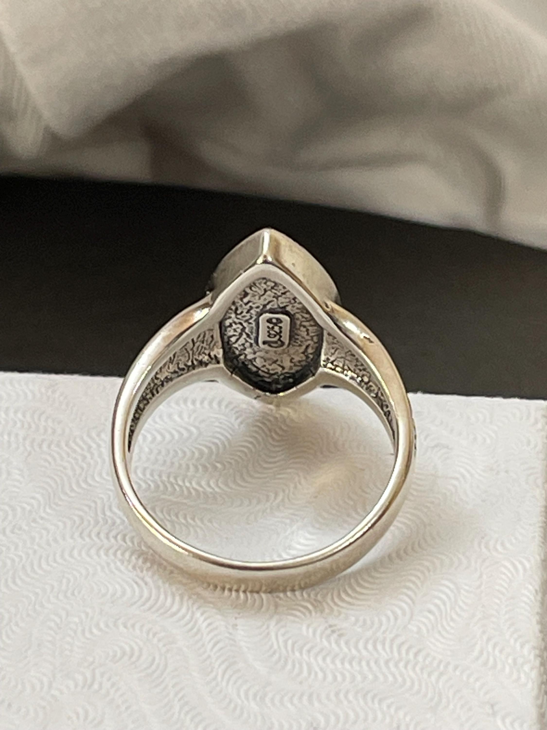 Relios Silver Rings Carolyn Pollack Relios Sterling Silver Rhodochrosite Ring Size 10 - Etsy