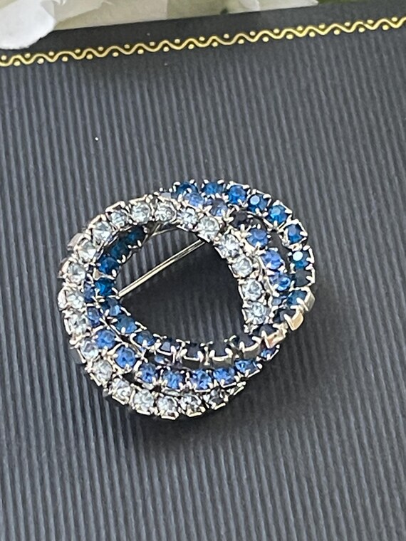 Vintage 3 Circle Pattern Interlocking Ring Circle… - image 18