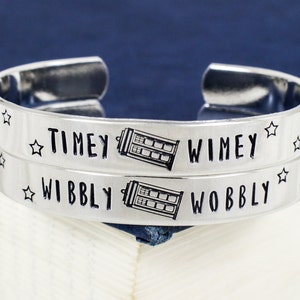 Wibbly Wobbly Timey Wimey Bracelet Set - Etsy