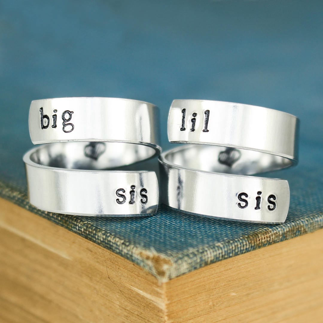 Sister Rings for Big Sister and Little Sister Etsy