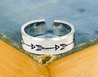 Arrow Ring - Adjustable Aluminum Ring