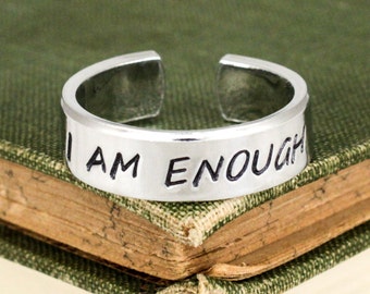 I Am Enough Ring