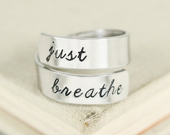 Just Breathe Adjustable Lotus Wrap Ring Yoga Gift