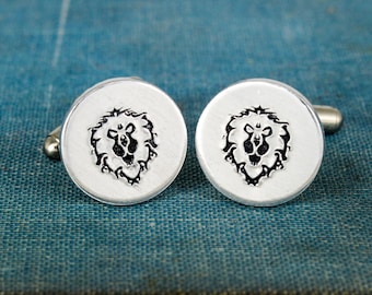 Alliance Symbol Cuff Links: Gamer Wedding Jewelry