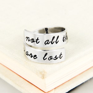 Not All Those Who Wander are Lost Ring