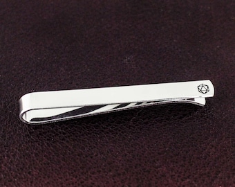 D20 Tie Clip: DND Wedding Groomsmen Gamer Gift