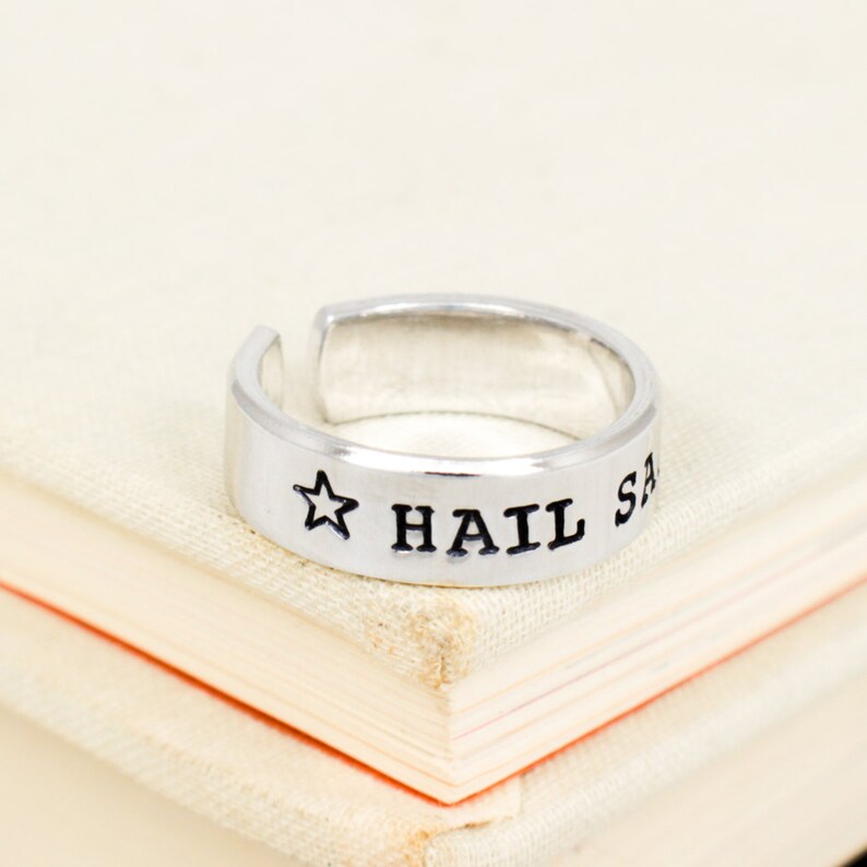 Hail Sagan Ring, Science Lover, Science, Handmade Ring image 2