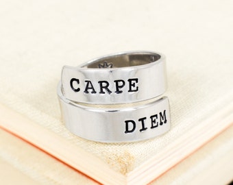 Carpe Diem Wrap Ring