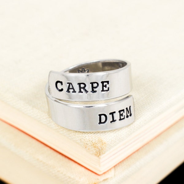 Carpe Diem Wrap Ring