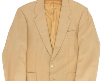 【 VINTAGE 】Brioni TAILORED JACKET WOOL Men's Vintage BRIONI Roman Style Check Wool Blazer Jacket Size 44