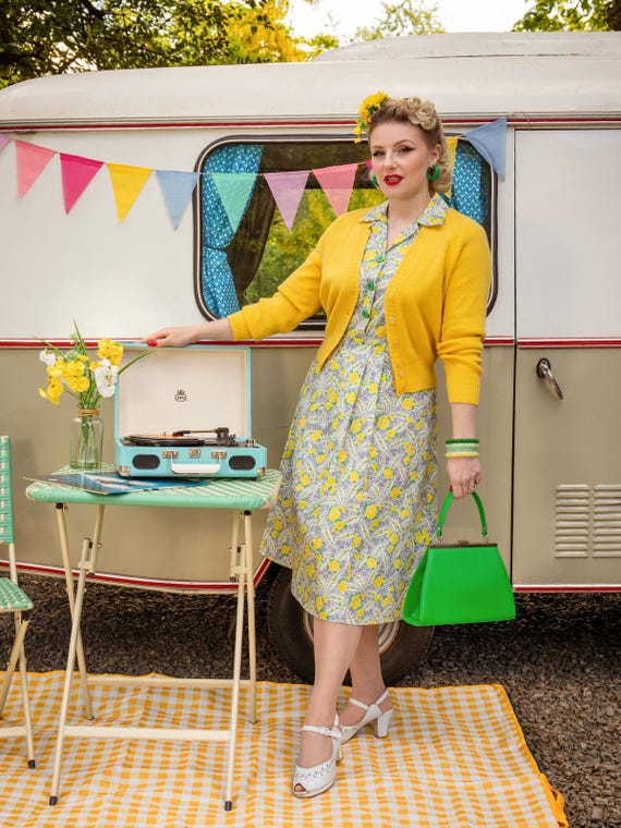 Midcentury Vintage Daydream Cardigan