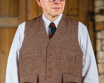 Vintage 1940s Wool Shawl Collar Waistcoat: Formal Mens Vest - Etsy