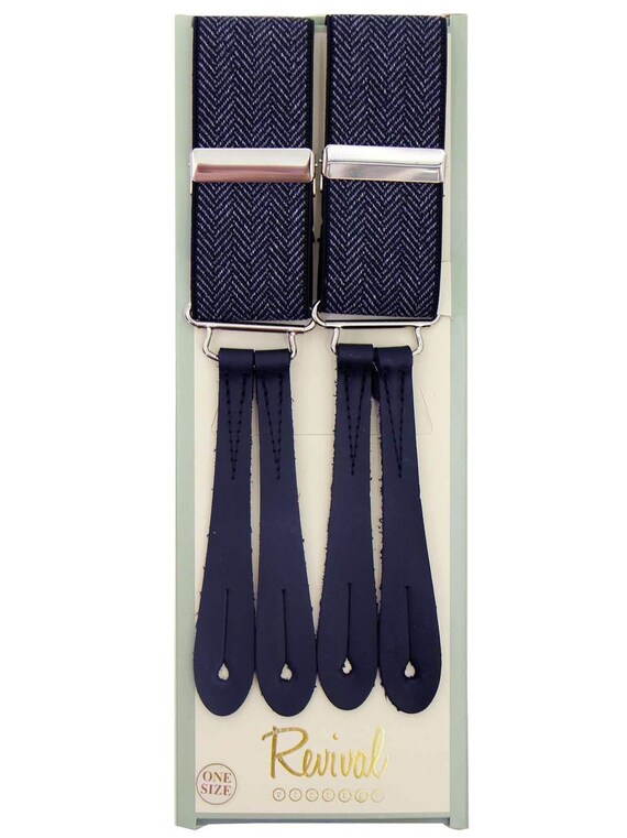 Trouser Braces | Authentic 1940s Handmade Vintage… - image 1