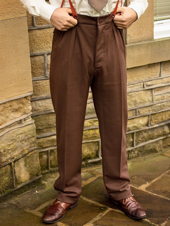 Revival 1940s 1950s Vintage Style Authentic Retro Edwin Trousers