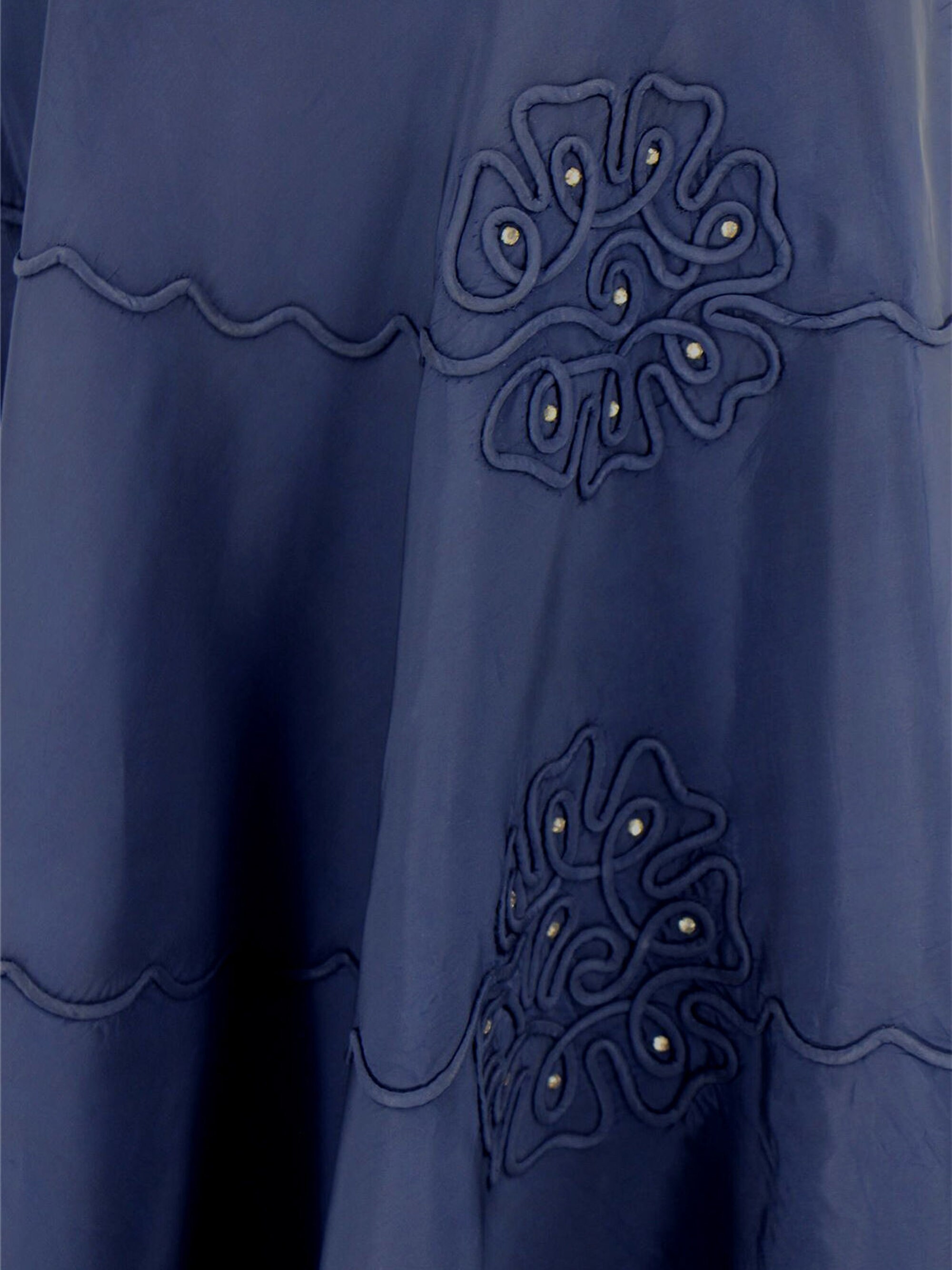 Vintage 1940s Blue Floral Piping Detail Dress UK 10 - Etsy UK