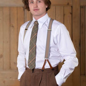 Skjorta med spetskrage från 1940-talet – Vit bomullsrevival, Peaky Blinders bild 1